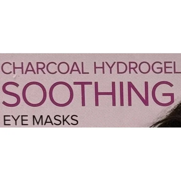 Beauty 360 Charcoal Hydrogel Soothing Eye Masks 6 Count - Picture 3 of 6